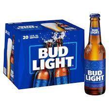 Bud Light 12Z Btl - 20PK