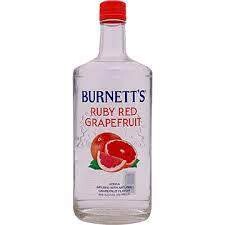 Burnetts Vodka Ruby Red Grapefruit - 750ML