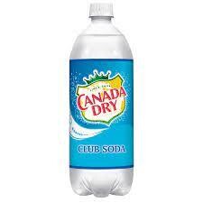 Canada Dry Club Soda - 1.0LT