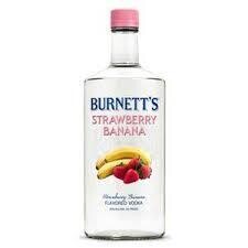 Burnetts Vodka Strawberry Banana - 750ML Burnetts Vodka Strawberry Banana - 750ML