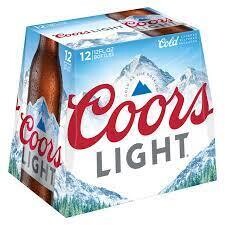 Coors Light 12Z Btl - 12PK