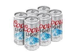 Coors Light 12Z Can 6Pk - 6PK