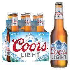 Coors Light 12Z Btl - 6PK