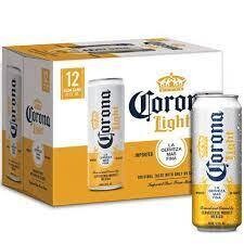Corona Light 12Z Can - 12PK