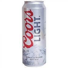 Coors Light 24Z Can Xx Sgl - SGL
