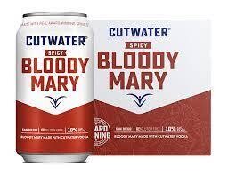Cutwater Vodka Spicy Bloody Mary 12Z Can - 4PK