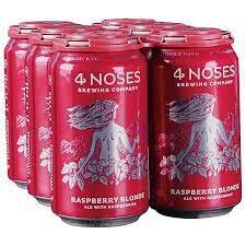 Four Noses Raspberry Blonde 12Z Can - 6PK