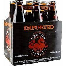 Imported Dragon Stout 9.6Z Btl - 6PK