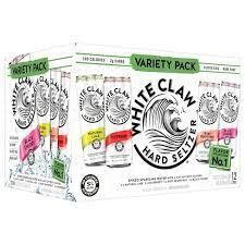 White Claw Hard Seltzer Variety#1  12Zcan - 12PK