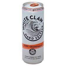 WHITE CLAW HARD SELTZER RUBY GRAPEFRT 12ZCAN - SGL