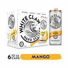 White Claw Hard Seltzer Mango 12Zcan - 6PK