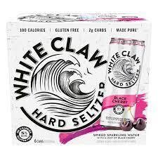 White Claw Hard Seltzer Black Cherry 12Zcan - 6PK