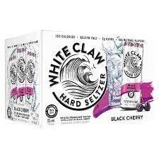 White Claw Hard Seltzer Black Cherry 12Zcan - 12PK