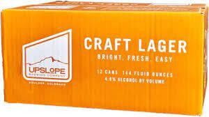 Upslope Craft Lager 12Z Can - 12PK