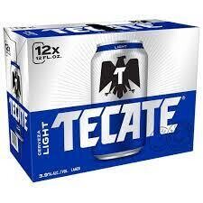 Tecate Light 12Z Can - 12PK