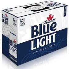 Labatt Blue Light 12Z Can - 12PK
