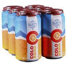 Talbott'S Colomosa Cider 12Z Can - 6PK