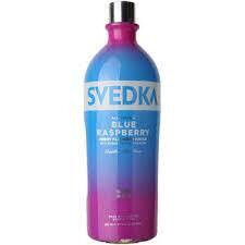 Svedka Vodka Blue Raspberry - 750ML