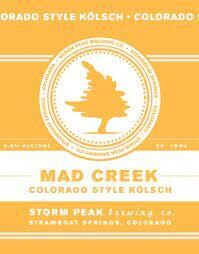 Storm Peak Mad Creek Kolsch 12Zcan - 6PK