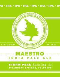 Storm Peak Maestro Ipa 12Zcan - 6PK