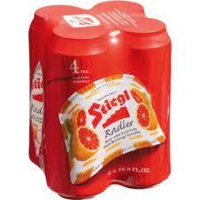 Stiegl Grapefruit Radler 16.9Z Can - 4PK