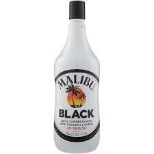 Malibu Rum Black - 750ML