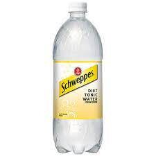 Schweppes Diet Tonic Wtr B - 1.0LT
