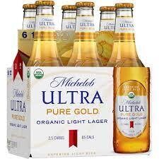 Michelob Ultra Pure Gold 12Z Btl - 6PK