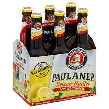 Paulaner Weizen-Radler Lemon Non-Alc 12Z Btl - 6PK