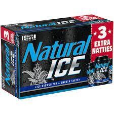 Natural Ice 12Z Can - 15PK