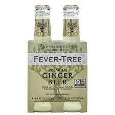 Fever Tree Ginger Beer Natural 200Ml 4Pk - 4PK