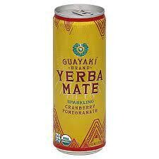 Guayaki Yerba Mate Cran/Pom 12Z Can - SGL