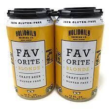 Holidaily Favorite Blonde 12Z Can 4Pk - 4PK
