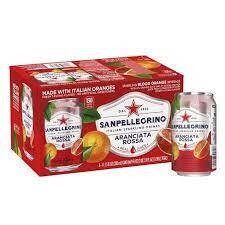 San Pelligr Rossa  Arancia 11Oz  6Pk - 6PK
