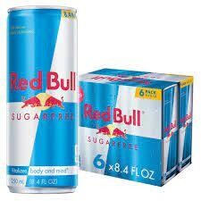 Red Bull Sugar Free 8Oz - 4PK