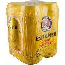 Paulaner Munich Lager 16Z Can 4Pk - 4PK