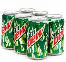 Mountain Dew 12Zc 6Pk - 6PK Mountain Dew 12Zc 6Pk - 6PK