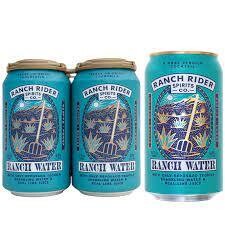Ranch Rider Spirits Ranch Water 12Z Can 4Pk - 4PK