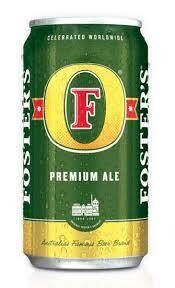 Fosters Premium Oil Can Green 25Oz Can - 25OZ