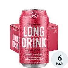 Long Drink Cranberry Citrus & Gin Cocktail 12Z Can - 6PK
