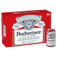 Budweiser 12Z Can 24 Pack Suitcase - STCS