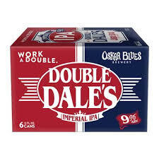 Oskar Blues Double Dales 9% 12Zcan 6Pk - 6PK