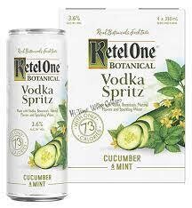 Ketel One Cucumber & Mint Botanical Vodka Spritz - 4PK