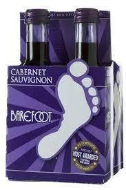 Barefoot Cabernet Sauvignon 4Pk 187M - 4PK