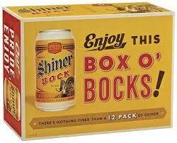 Shiner Bock 12Z Can - 12PK
