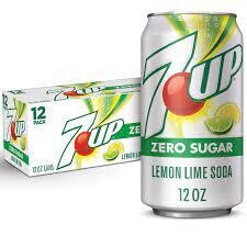 7Up Zero Sugar 12Zcan - 12PK