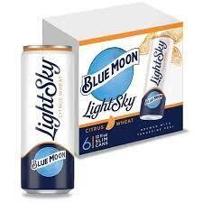 Blue Moon Light Wheat 12Z Can - 6PK