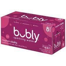 Bubly Raspberry Sparkling Water 12Z Can - 8PK