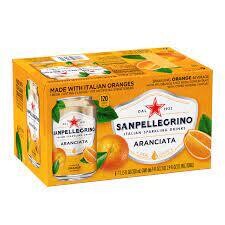 San Pelligr Aranciata 11Oz  6Pk - 6PK