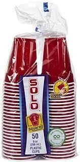 Solo Red Cups 50Pk - 50PK